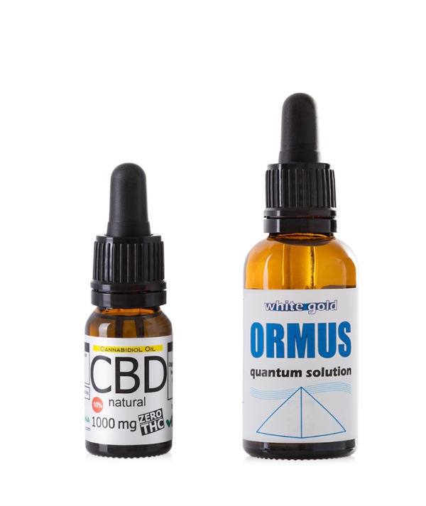 Pack para a dor com CBD e Ormus