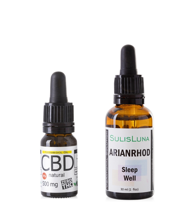 Pack para a insónia com CBD e Arianrhod